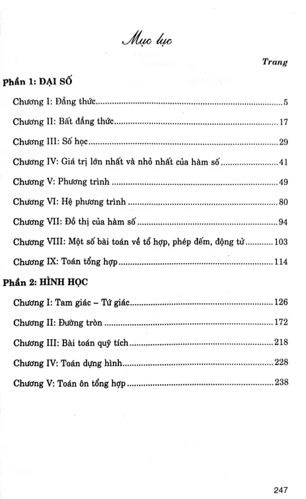 BỒI DƯỠNG HỌC SINH GIỎI TOÁN LỚP 9